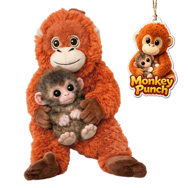 (Mis 8+) MONKEY PUNCH Peluche 80cm…x